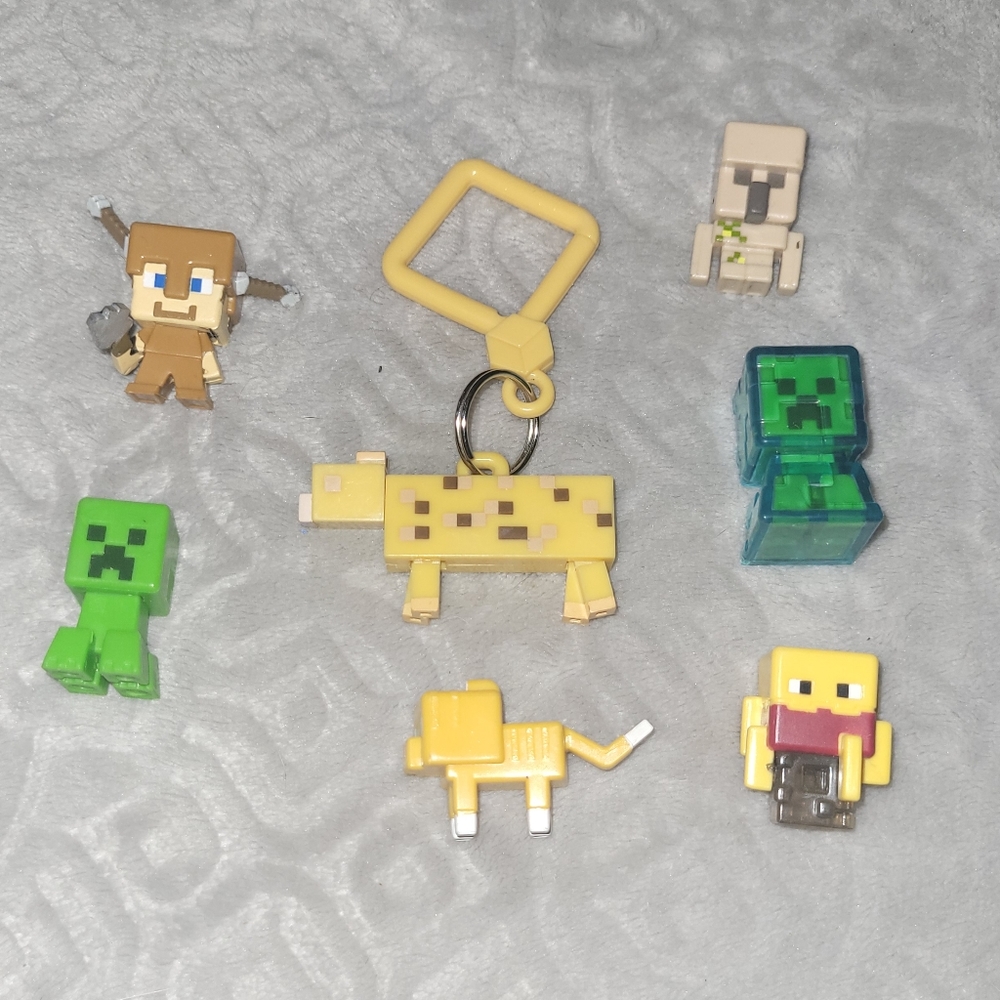 7 Piece MINECRAFT Figure Set - Picture 3 of 8
